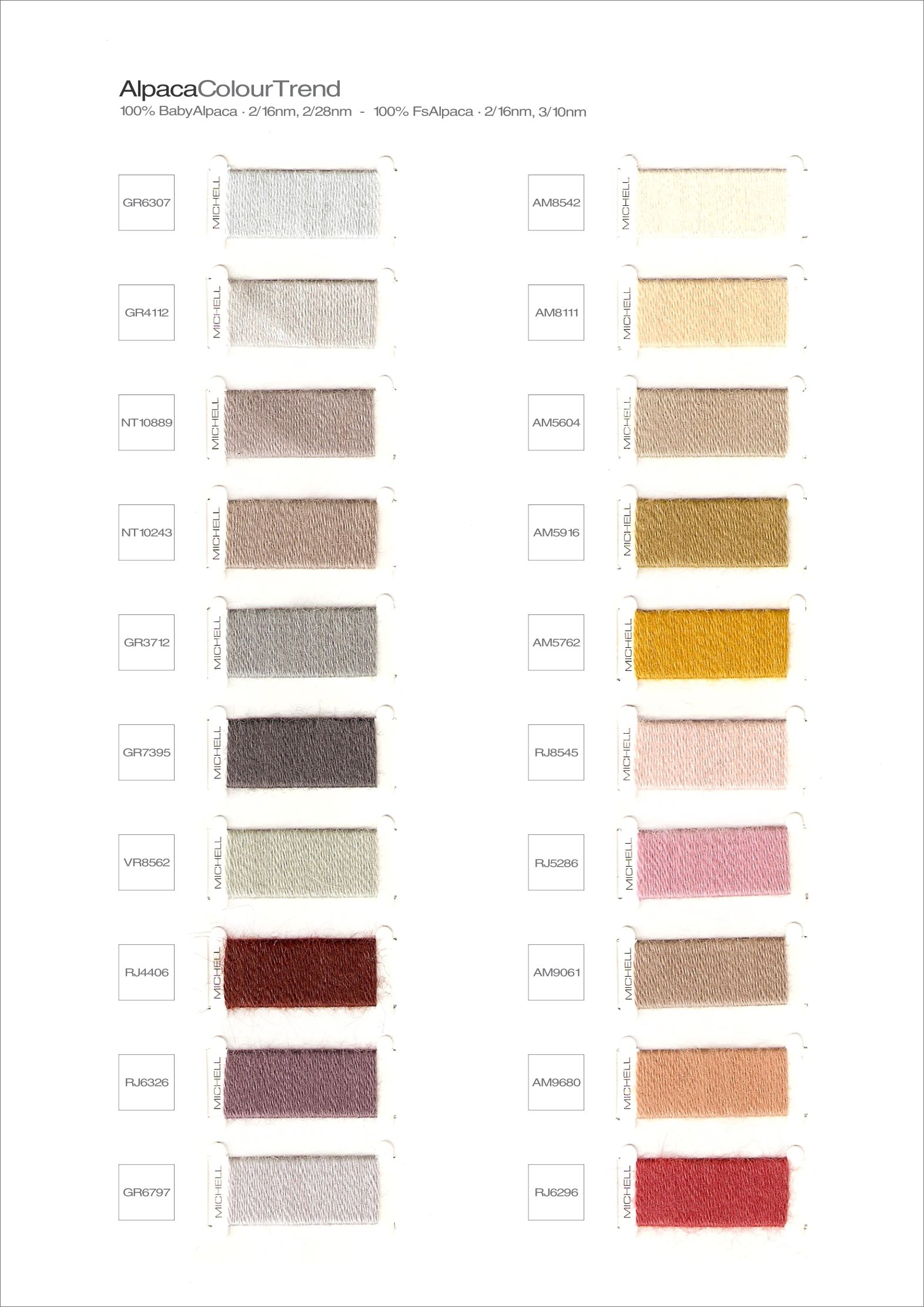 Alpaca Colour Trend AW13-14