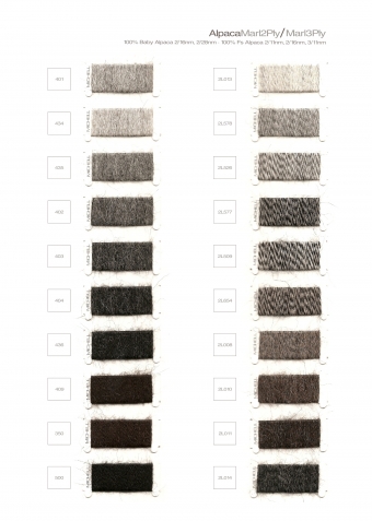 Michell Alpaca Natural Colours