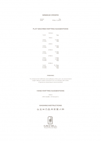 Stock Service Alpaca and Blends Perú A/W 12-13