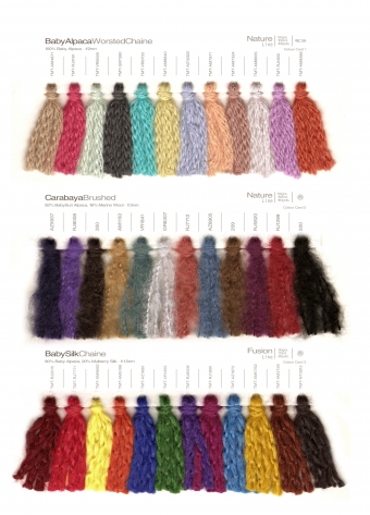 Alpaca Hand Knitting Yarns Colour Trend