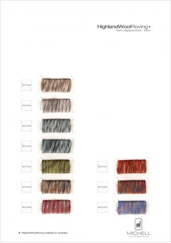 Alpaca Machine Knitting Colour Card #3 AW13-14