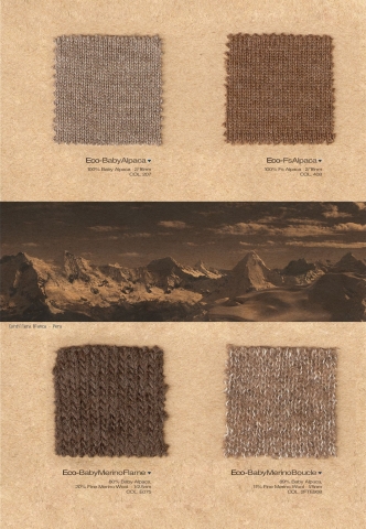 Eco Alpaca and Blends Yarn Collection Overview AW13-14