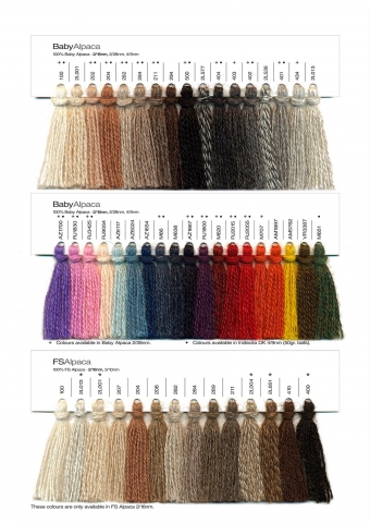 Stock Service Alpaca and Blends Peru A/W16-17