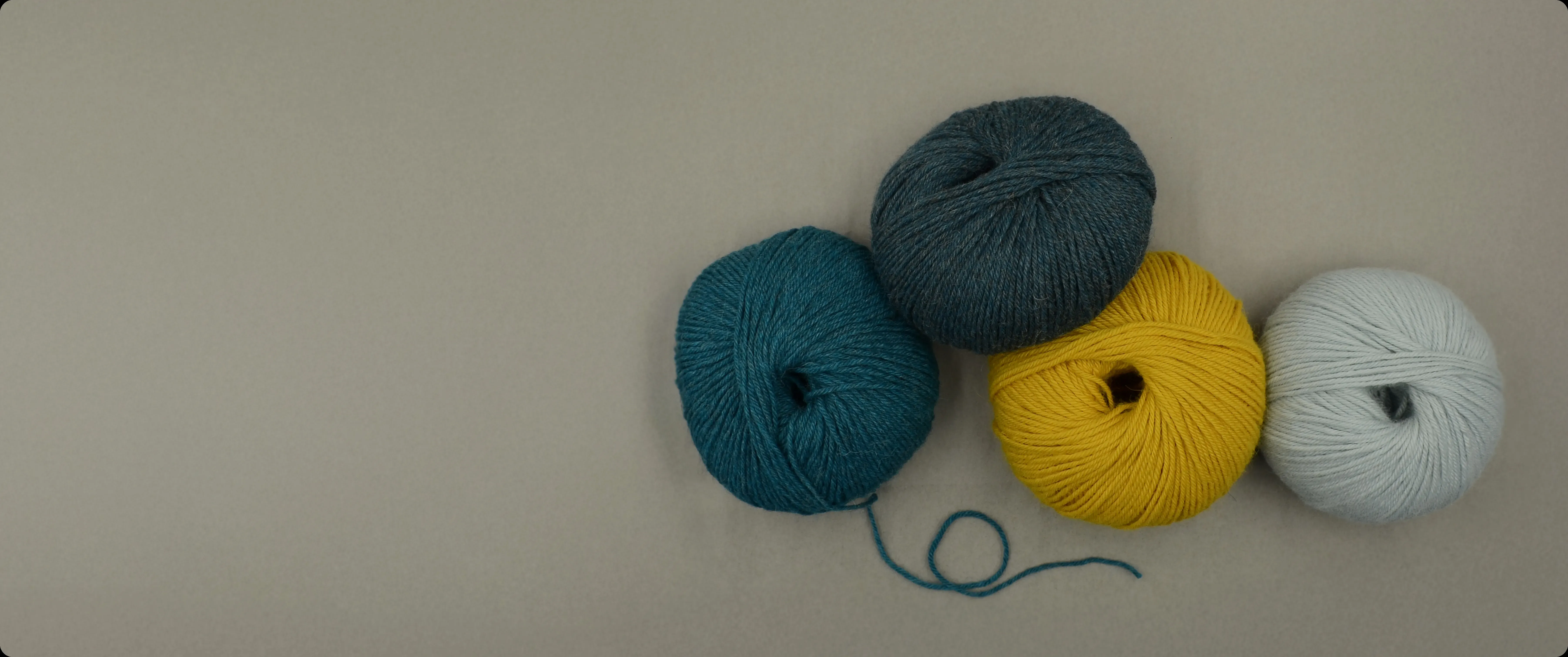 Hand knitting